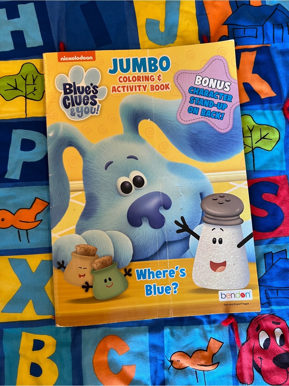 Nickelodeon Blue's Clues & You! Jumbo Coloring & Activity Book - Blue